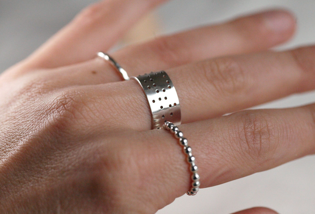 Bague bandeau